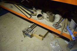 *Contents of Shelf to Include Fence Post Bases, Drainage Joints, etc.