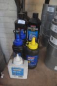 *3x Bottles of PVCU Mirror Cleaner, and 4x Chalk Refills