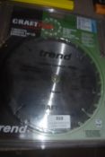 *Craft Pro 190mm Tungsten Carbide Topped Saw Blade