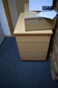 *Standalone Three Drawer Pedestal