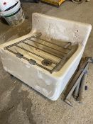 *Cleaners Sink 46cm wide 38cm deep