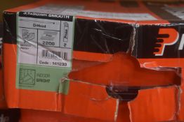 *1x Box of 2200x Paslode 90mm Smooth D-Head Nails