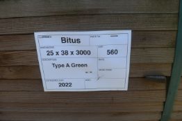 *Pack of 10x Tanalised Timber 25x38x3000mm