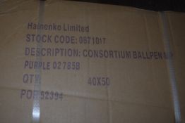 Box of ~2000x Medium Point Ballpoint Pen