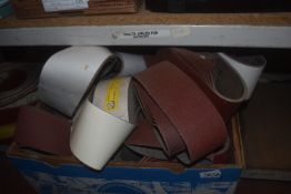 Quantity of Assorted Sanding Belts