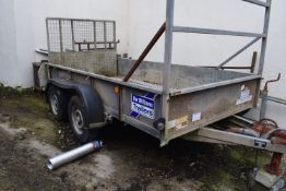 *iFor Williams Twin Axle Trailer Type GD105G with Rea Loading Ramp and Legs