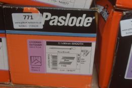 *1x Box of 1100x Paslode 90mm Smooth Round Drive Nails