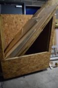 *OSB Box Containing OSB Board, Plywood, and MDF