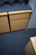 *Standalone Three Drawer Pedestal