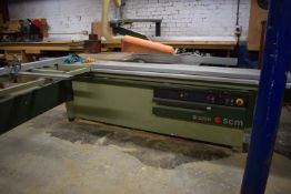 *SCM Large Circular Saw Model: SI3200, 3-phase, with Outrigger Table, and Attachments