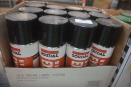 *12x 750ml of Expanding Foam