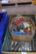 *Box of Assorted Tools, Drill Bits, etc.