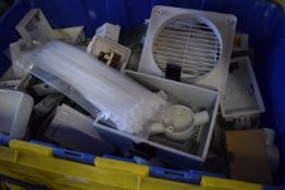 *Box of Assorted Electrical Components, etc.