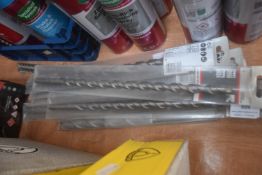 *Quantity of Bosch SDS Masonry Drill Bits
