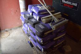 *Pallet of Ultra Floor High Flow Two Component Smoothing Underlay with Application Brushes, and