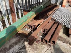 *Quantity of Assorted H Beams, Square Steel Section, and C Section