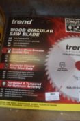 *Trend 216mm Wood Circular Saw Blade Extra Fine Finish