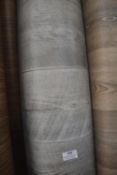 *200cm Wide Roll of Grey Wood Effect Lino
