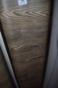 *200cm Wide Roll of Brown Wood Effect Lino