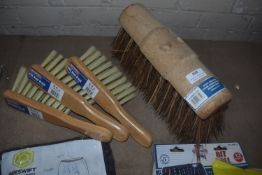 *Quantity of Hand Brushes and a Broom Head