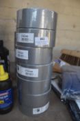 *7x Rolls of Timco CT Silver Cloth Tape