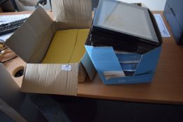 *A4 Cardboard Files, Picture Frames, and a Pack of A4 Paper