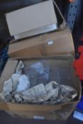 *Large Quantity of Assorted Plastic Display Containers