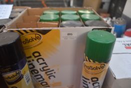 *Green & Black Acrylic Line Marker 750ml