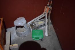 *Mixed Lot to Include Trolley Jack, 2x Part Cement Mixer Stands, Step Stool, Boat Buoys