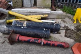 *Quantity of Assorted Cast Iron and Galvanised Steel Bollards
