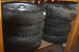 *8x Assorted Moped/Scooter Wheels & Tyres