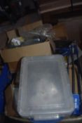 *Mixed Box of Assorted Screws, Glue Sticks, Fixings, etc.