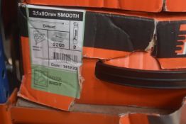 *1x Box of 2200x Paslode 90mm Smooth D-Head Nails