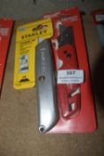 *Milwaukee Folding Knife, and a Stanley Knife