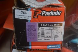 *1x Box of 1100x Paslode 51mm Round Drive Nails