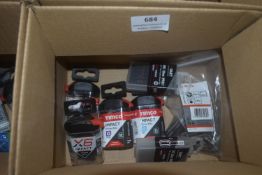 *Quantity of Assorted Driver Bits