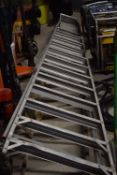 *Eleven Tread Metal Step Ladder