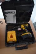 *Dewalt DC725 18v Drill with Battery, Charger, and Case