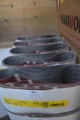 *5x Klingspor LS309XH Sanding Belts 100x610mm 150-grit