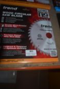 *Trend 190mm Wood Circular Saw Blade Fine Finish
