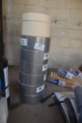 *6x Rolls of Timco CT Silver Cloth Tape, and 2x Others