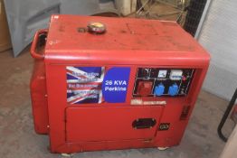 Perkins 26kva Diesel Generator