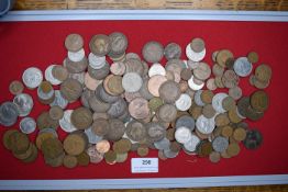 Large mixed accumulation of British pre-decimal coinage, including copper, bronze and cupronickel