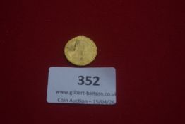 Victoria gold half sovereign, 1894.