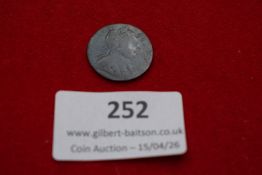 Great Britain halfpenny, 1806. George III laureate bust right; Britannia seated reverse. Worn.