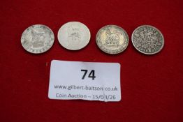 Great Britain silver sixpences (4). George V issues including lion-on-crown and oak wreath reverse