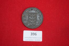 Hull Borough Police / Norwood 1880 badge or medallet.