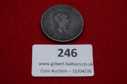 Great Britain penny, 1806. George III laureate bust right; Britannia seated reverse, toned.