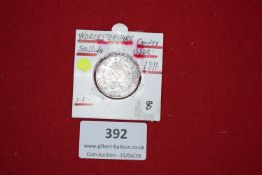 Worcestershire shilling token, 1811.
