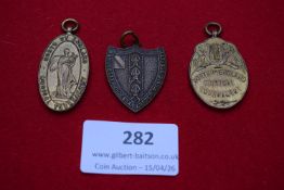 Group of six North of England musical tournament and related badges/medals, including Newcastle-on-